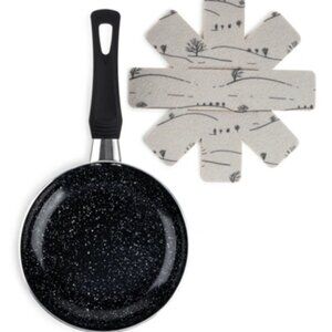 NEW 5.5 inch Nonstick Egg Frying Pan with Protector Pad - Orig $20 | Brooklyn